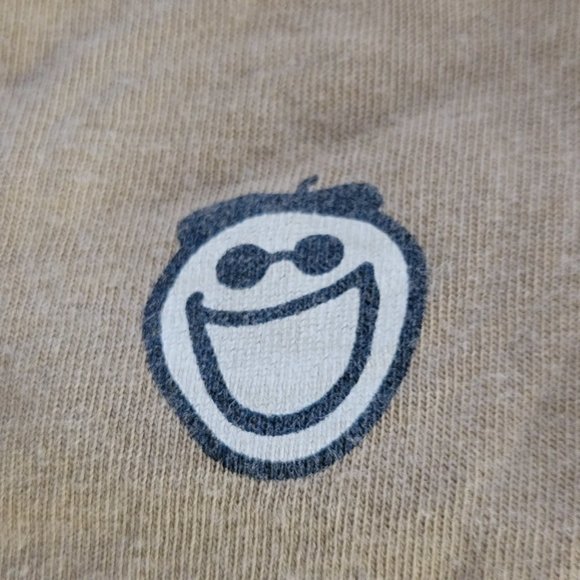 Life is Good Happy Hour Campfire Dog Smiley Jake Hot Drink SS M - Picture 5 of 10